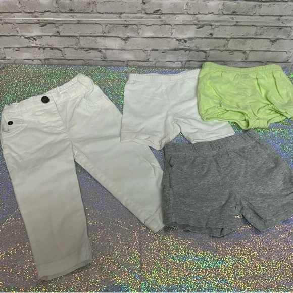 Girls Summer Clothes Size 6-9, 6-12 Months Lot of 9 Tops Shorts Pants 1 Piece - Picture 6 of 10